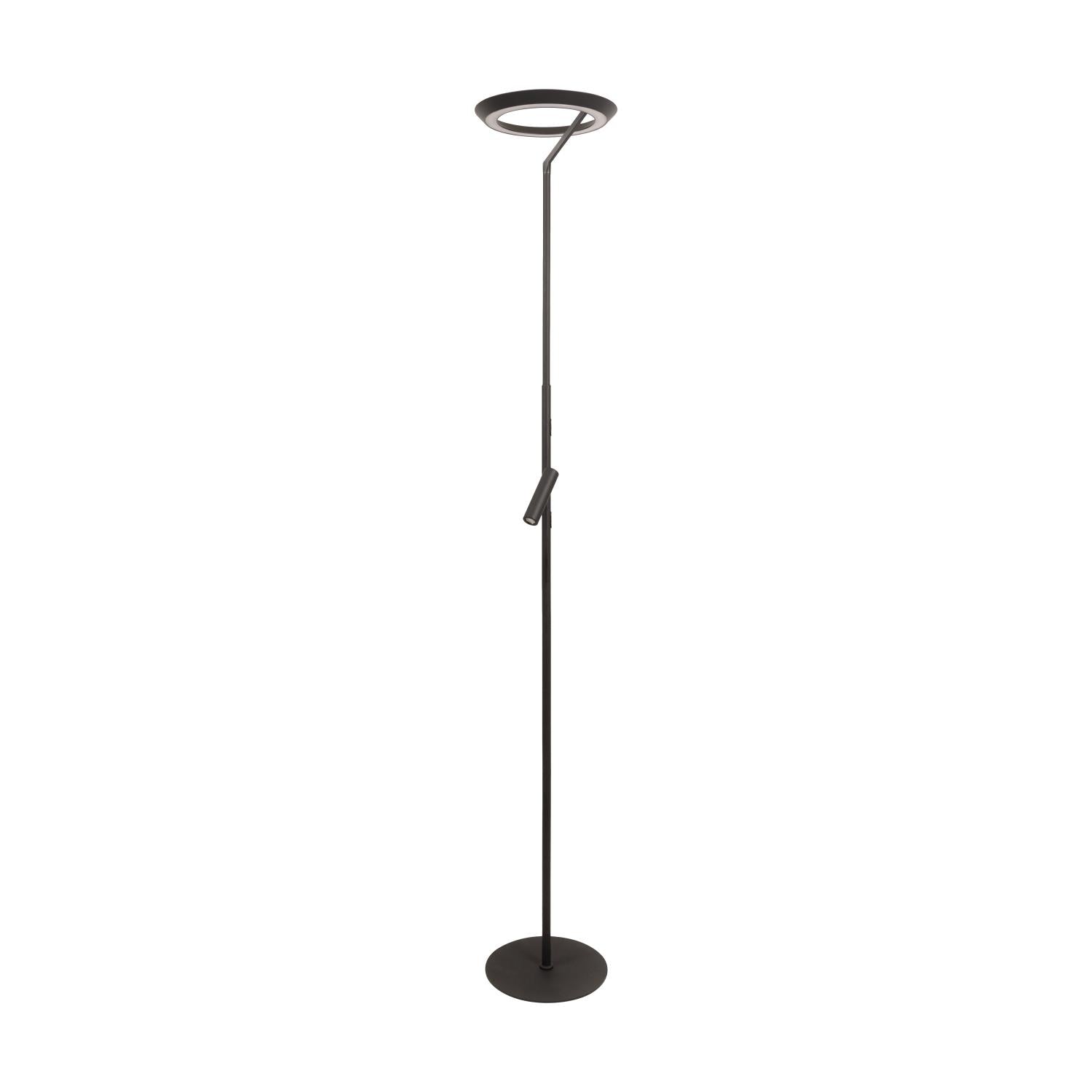 CELESTE - Vloerlamp - Ø 28 cm - LED Dimb. - 2700K - Zwart | Essential