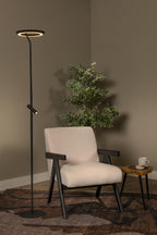 CELESTE - Vloerlamp - Ø 28 cm - LED Dimb. - 2700K - Zwart | Essential