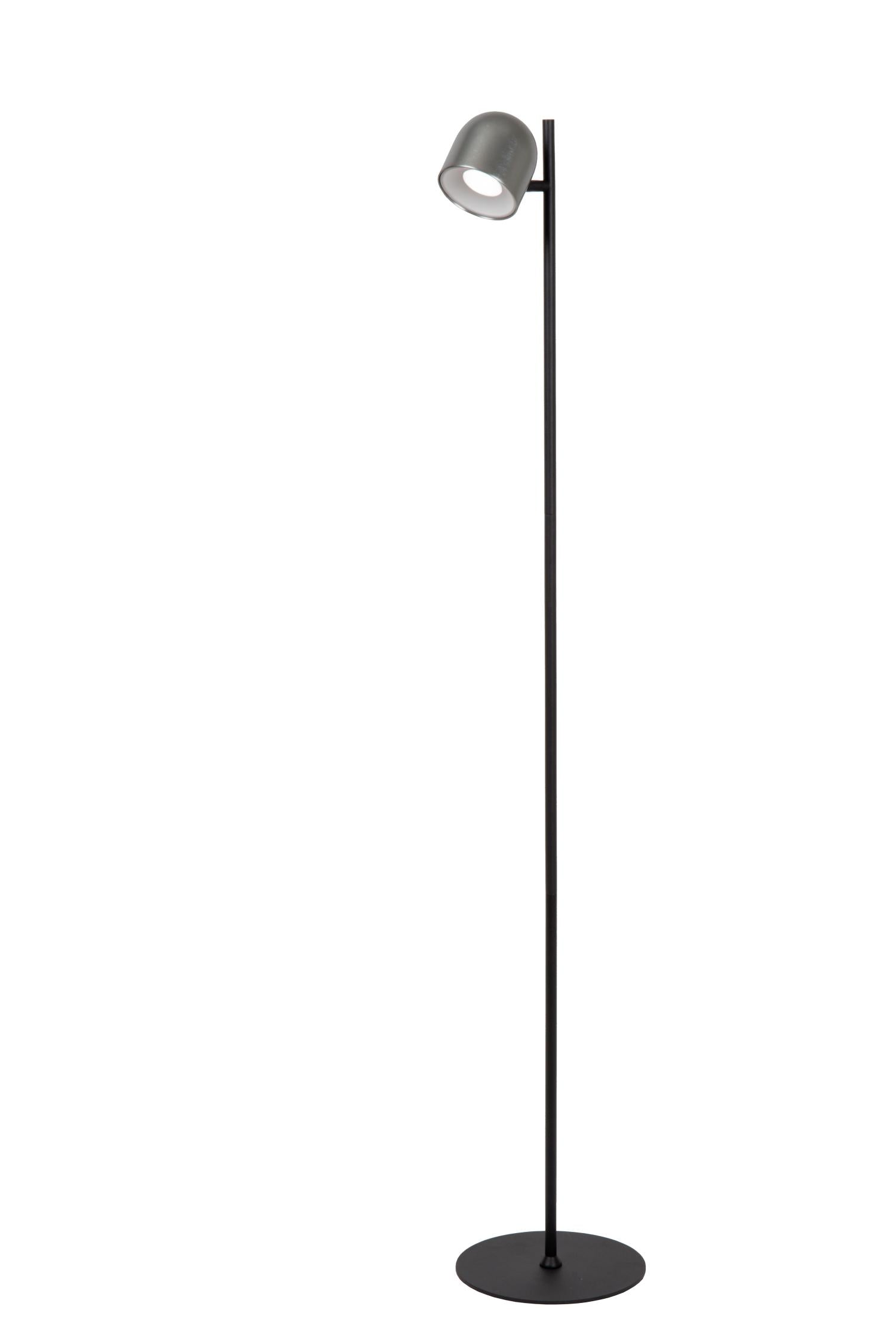 SKANSKA RECH - Oplaadbare Vloerlamp Binnen/Buiten - Accu/Batterij - Ø 23 cm - LED Dimb. - CCT - 1x3W 3000K/6000K - IP44 - Grijs ijzer