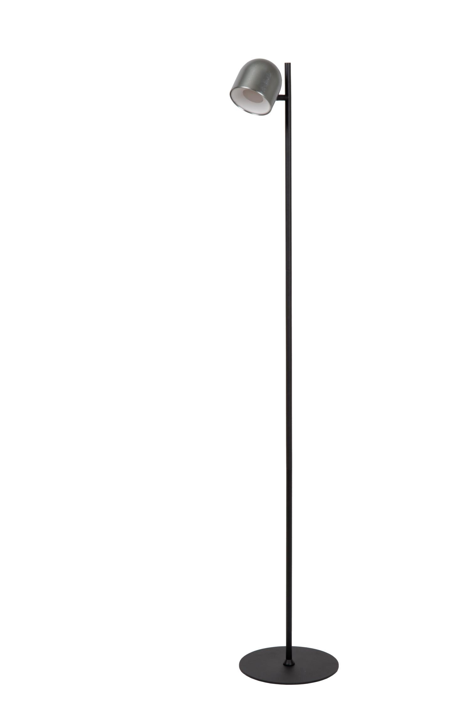 SKANSKA RECH - Oplaadbare Vloerlamp Binnen/Buiten - Accu/Batterij - Ø 23 cm - LED Dimb. - CCT - 1x3W 3000K/6000K - IP44 - Grijs ijzer