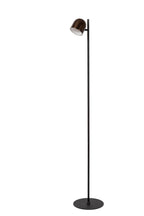 SKANSKA RECH - Oplaadbare Vloerlamp Binnen/Buiten - Accu/Batterij - Ø 23 cm - LED Dimb. - CCT - 1x3W 3000K/6000K - IP44 - Koffie