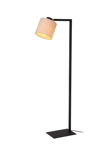 LESLEY - Lampadaire - 1xE27 - Noir
