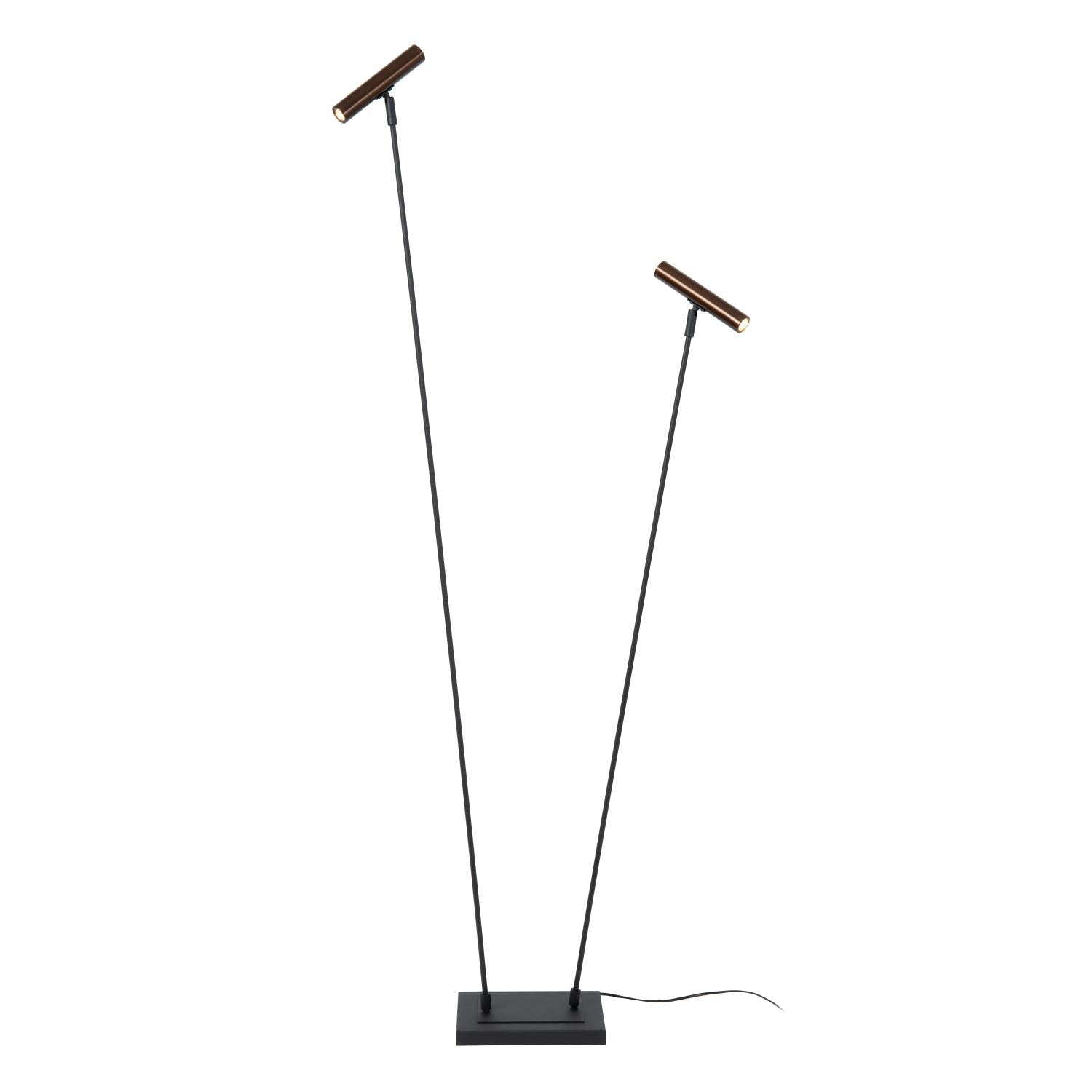 DUARTE - Lampadaire - 2xG9 - Café | Vibes