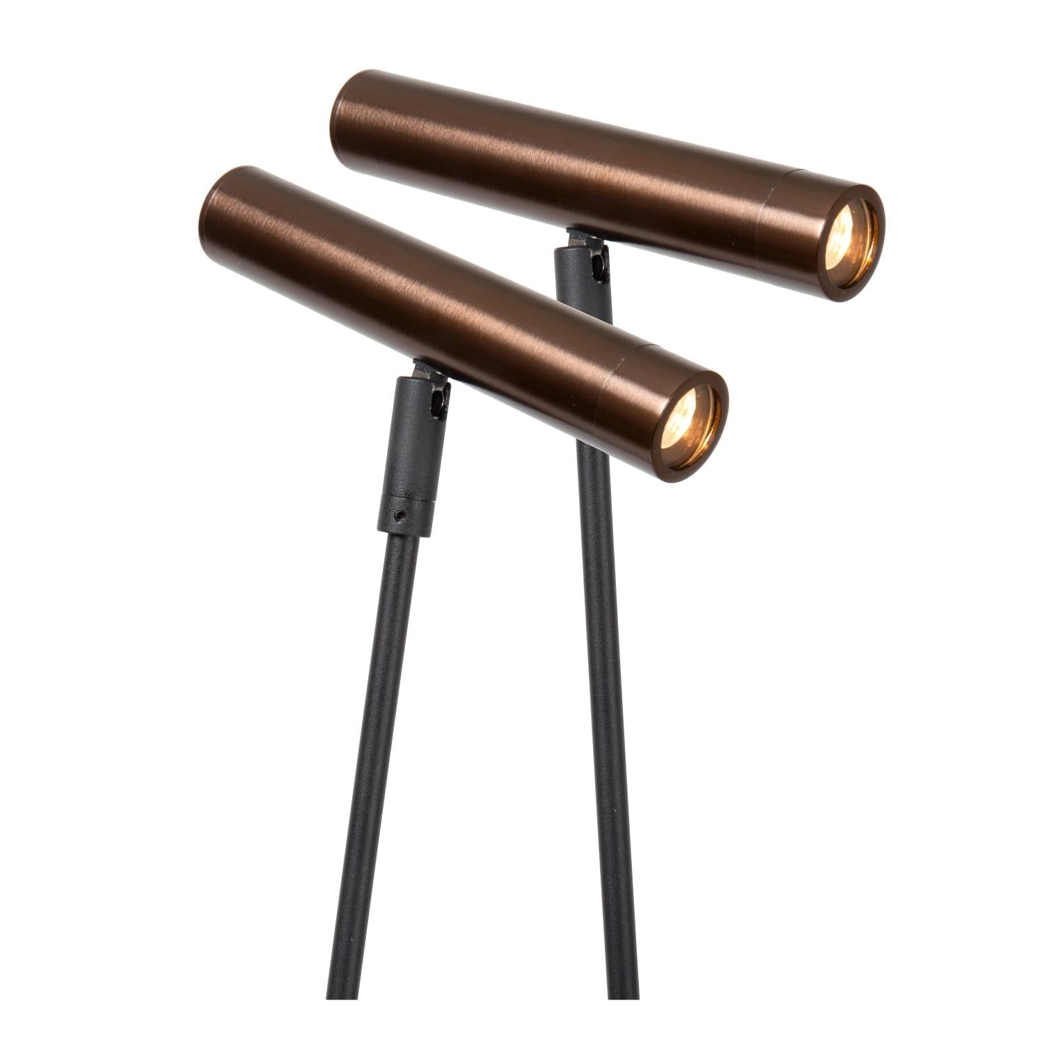 DUARTE - Lampadaire - 2xG9 - Café | Vibes