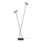 DUARTE - Lampadaire - 2xG9 - Café | Vibes