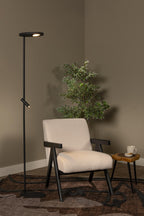 ORTOLAN - Floor lamp - LED Dimmable - CCT - 2700K/4000K - Black | Essential