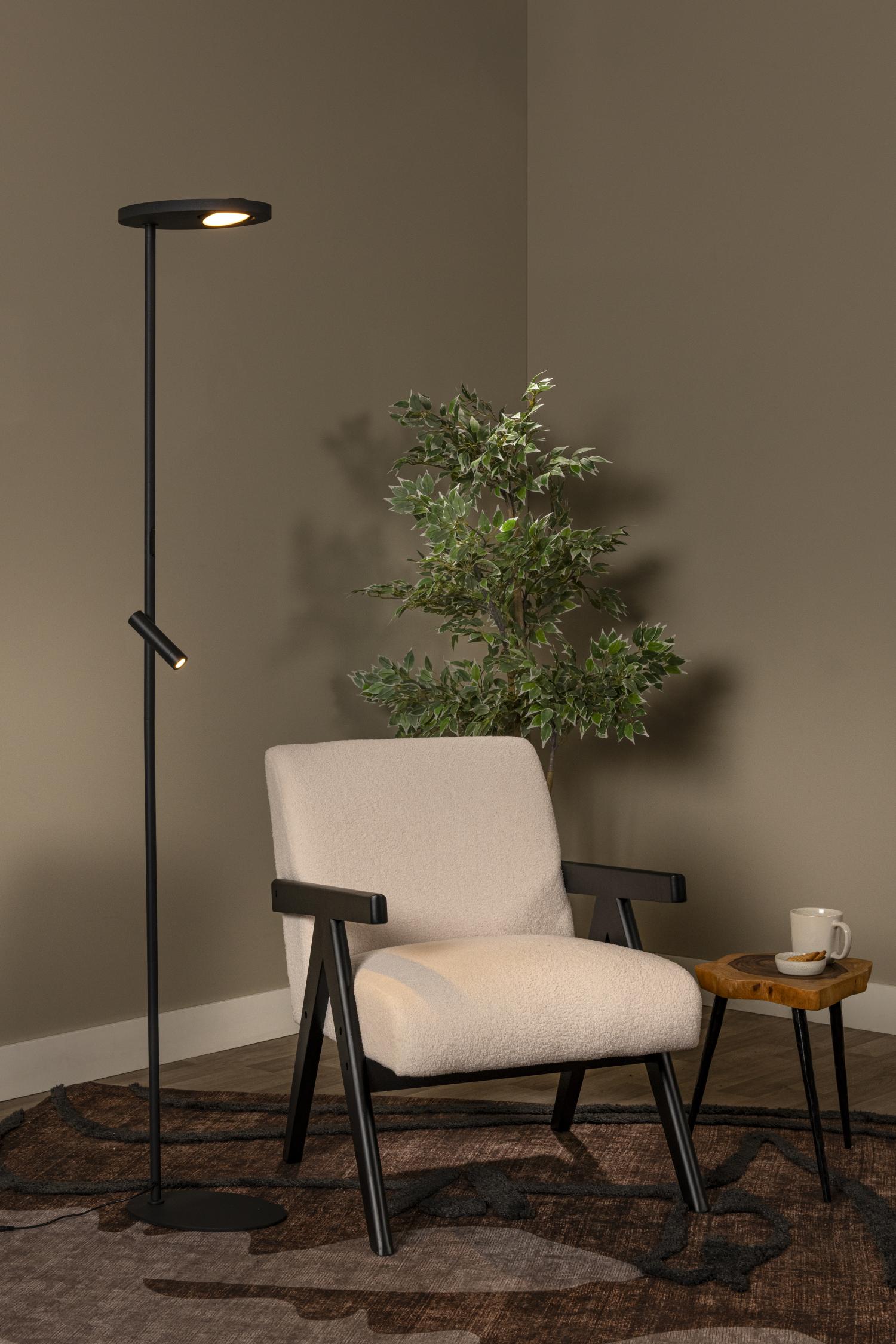 ORTOLAN - Floor lamp - LED Dimmable - CCT - 2700K/4000K - Black | Essential