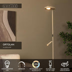 ORTOLAN - Vloerlamp - LED Dimb. - CCT - 2700K/4000K - Taupe | Essential
