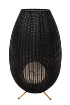 COLIN IP44 - Lampadaire rechargeable Intérieur/Extérieur - Batterie/Pile - LED 3 StepDim - 1x3W 3000K - IP44 - Noir