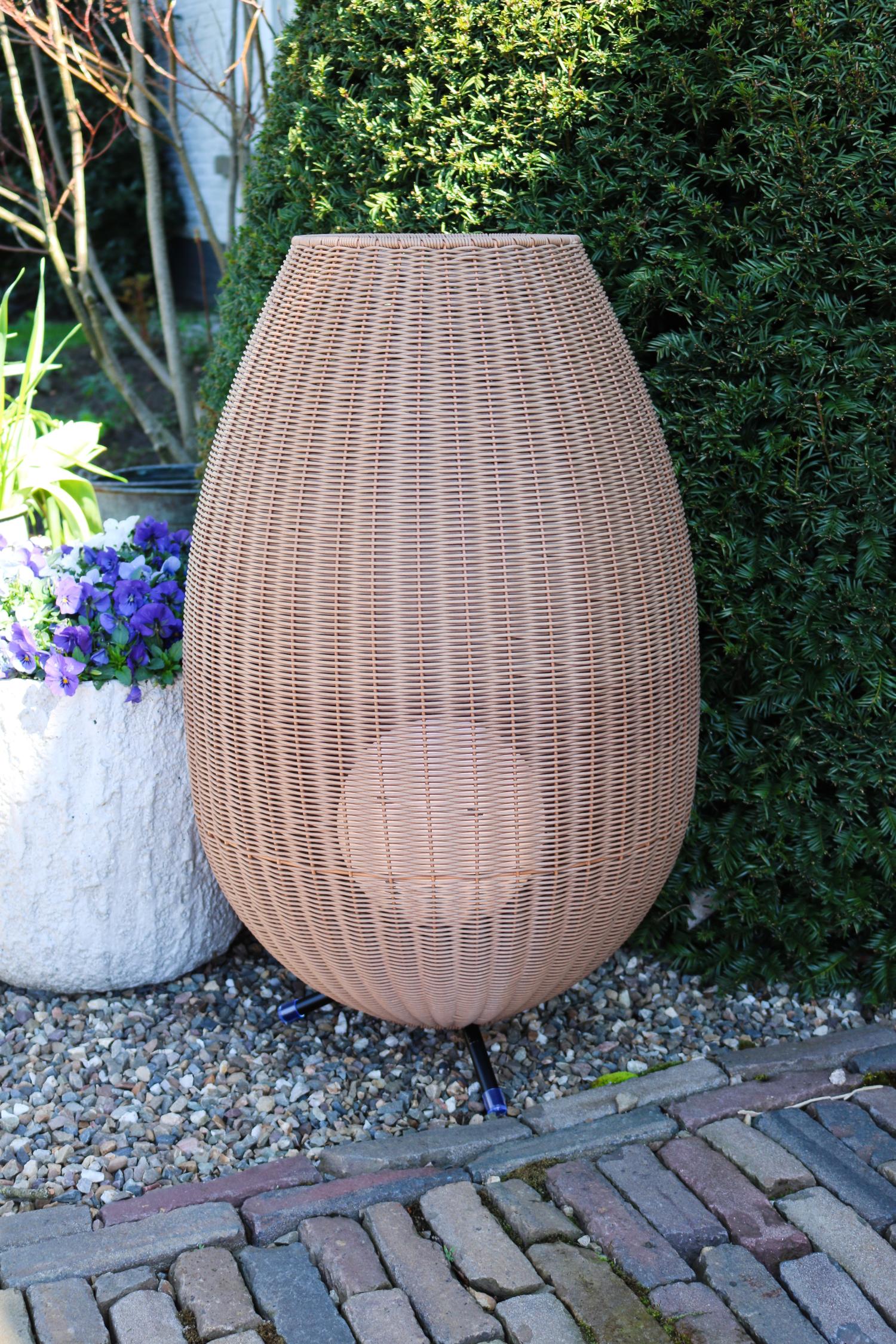 COLIN IP44 - Rechargeable floor lamp Indoor/Outdoor - Battery - LED 3 StepDim - 1x3W 3000K - IP44 - Natural