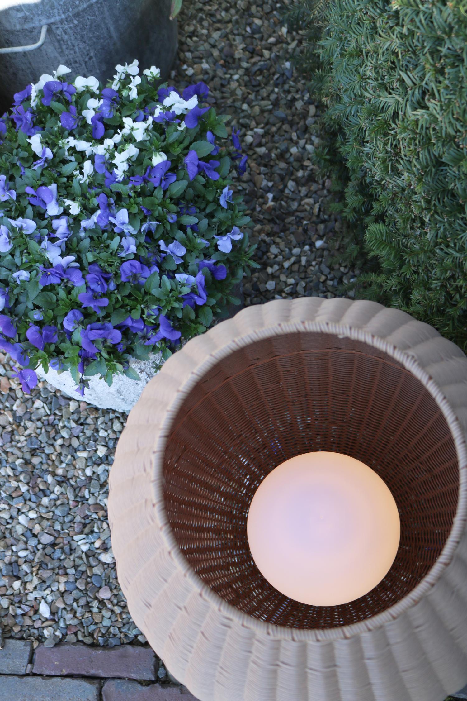 COLIN IP44 - Rechargeable floor lamp Indoor/Outdoor - Battery - LED 3 StepDim - 1x3W 3000K - IP44 - Natural