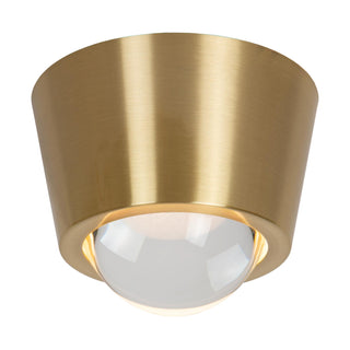RIGON - Ceiling light - Ø 9 cm - LED - 1x7W 3000K - Matt Gold / Brass