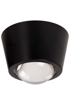 RIGON - Plafonnier - Ø 9 cm - LED - 1x6W 3000K - Noir