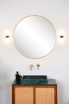 JESSE - Wandlamp Badkamer - 2xG9 - IP44 - Zwart