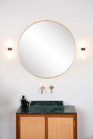 JESSE - Wandlamp Badkamer - 2xG9 - IP44 - Zwart