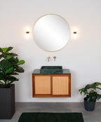 JESSE - Wandlamp Badkamer - 2xG9 - IP44 - Zwart
