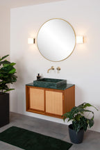 JELTE - Wandlamp Badkamer - 1xG9 - IP44 - Zwart