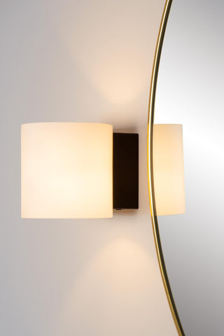 JELTE - Wandlamp Badkamer - 1xG9 - IP44 - Zwart