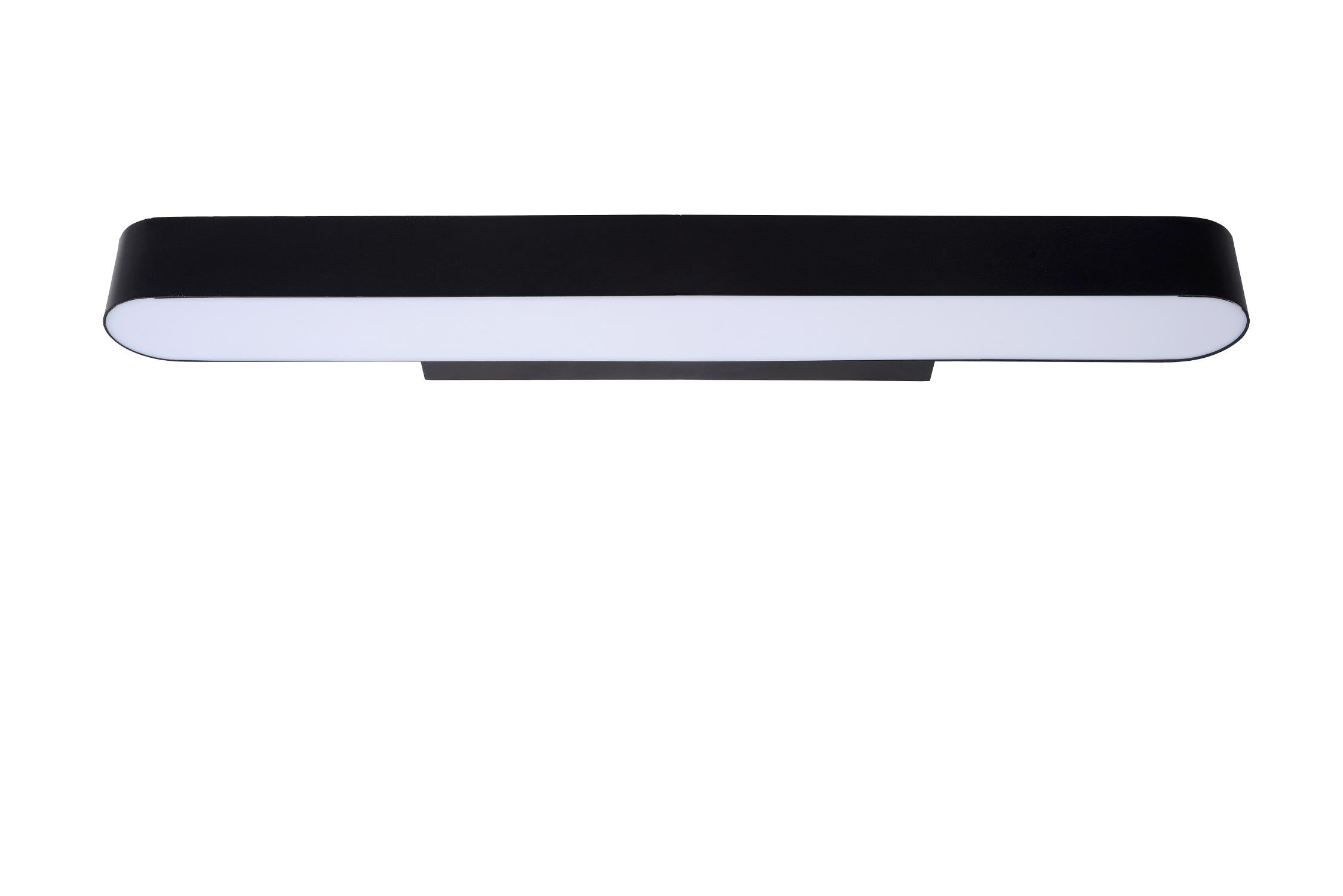 MADELON - Applique murale Salle de bain - LED - 1x9W 2700K - IP44 - Noir