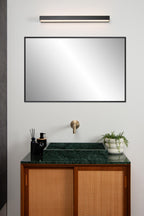 ALEXA - Wall light Bathroom - LED - 1x8W 2700K - IP44 - Black