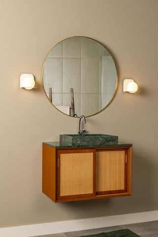 DAVY - Wandlamp Badkamer - 1xG9 - IP44 - Wit