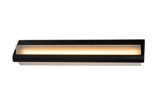 WANDA - Wandlamp Badkamer - LED - 1x15W 3000K - IP44 - Zwart