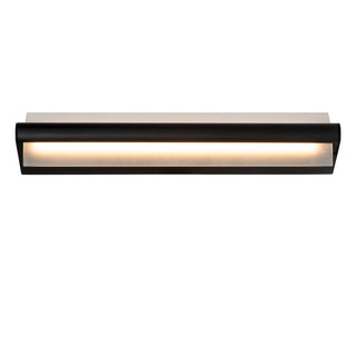 WANDA - Wandlamp Badkamer - LED - 1x15W 3000K - IP44 - Zwart