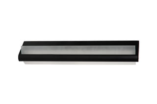 WANDA - Wandlamp Badkamer - LED - 1x15W 3000K - IP44 - Zwart