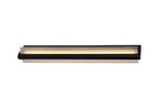 WANDA - Wandlamp Badkamer - LED - 1x19W 3000K - IP44 - Zwart