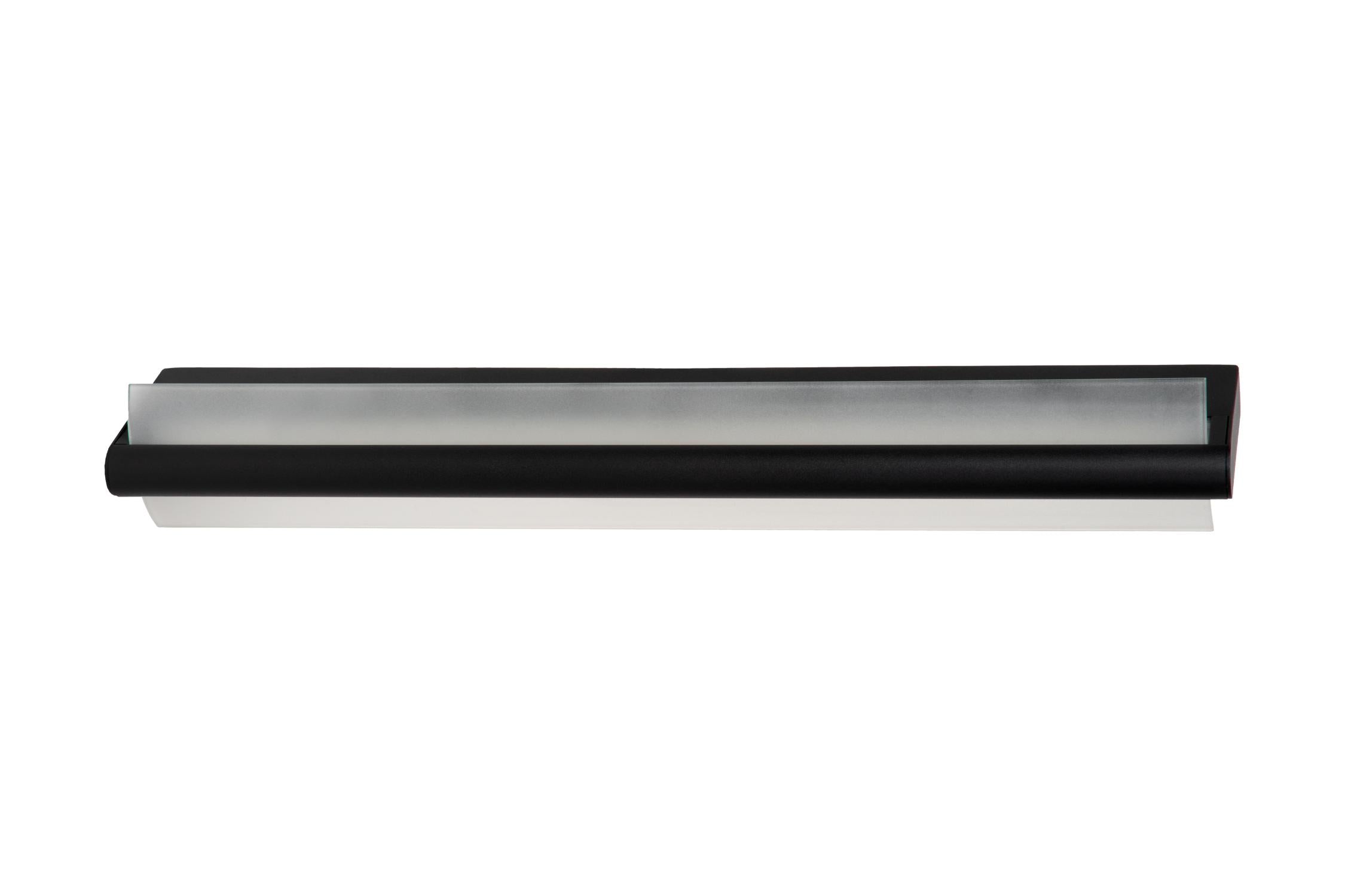 WANDA - Wandlamp Badkamer - LED - 1x19W 3000K - IP44 - Zwart