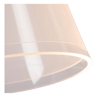 KORGIS - Wall light Bathroom - LED - 1x10W 3000K - IP44 - Transparent