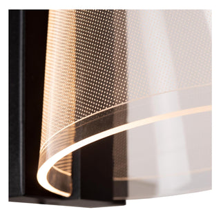 KORGIS - Wall light Bathroom - LED - 1x10W 3000K - IP44 - Transparent