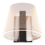 KORGIS - Wall light Bathroom - LED - 1x10W 3000K - IP44 - Transparent