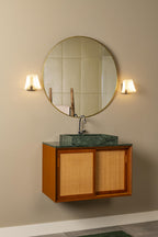 KORGIS - Wall light Bathroom - LED - 1x10W 3000K - IP44 - Transparent