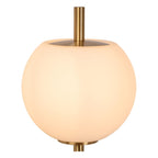 ELDA - Wandlamp Badkamer - 1xG9 - IP44 - Mat Goud / Messing