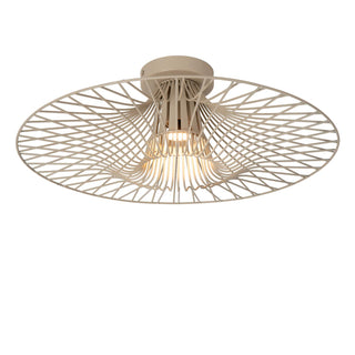 Lucide - ELLIS - Ceiling light - Ø 50 cm - 1xE27 - Taupe - IP20
