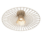 Lucide - ELLIS - Ceiling light - Ø 50 cm - 1xE27 - Taupe - IP20
