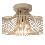 Lucide - ELLIS - Ceiling light - Ø 50 cm - 1xE27 - Taupe - IP20