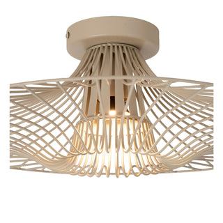 Lucide - ELLIS - Ceiling light - Ø 50 cm - 1xE27 - Taupe - IP20