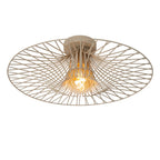 Lucide - ELLIS - Ceiling light - Ø 50 cm - 1xE27 - Taupe - IP20