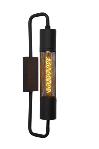 CALIXT - Wandlamp - 1xE27 - Zwart