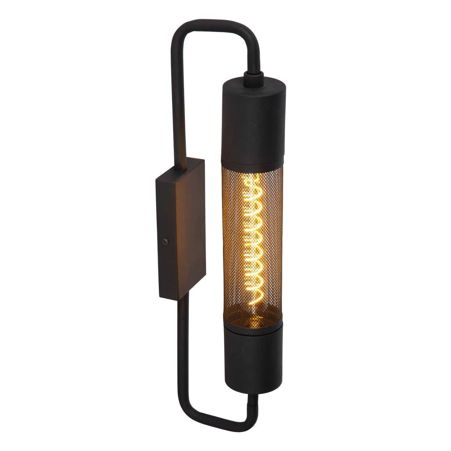 CALIXT - Wandlamp - 1xE27 - Zwart