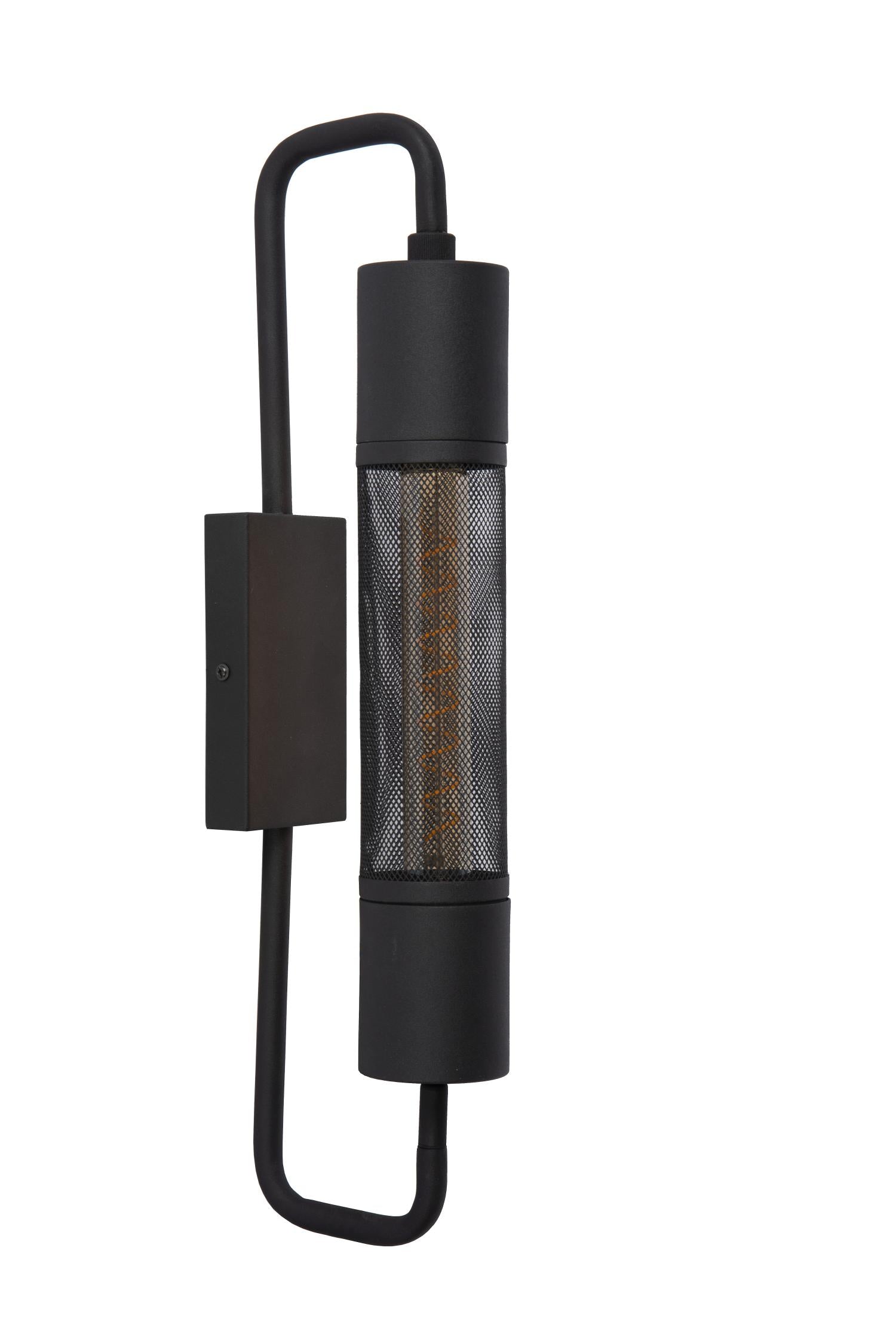 CALIXT - Wandlamp - 1xE27 - Zwart