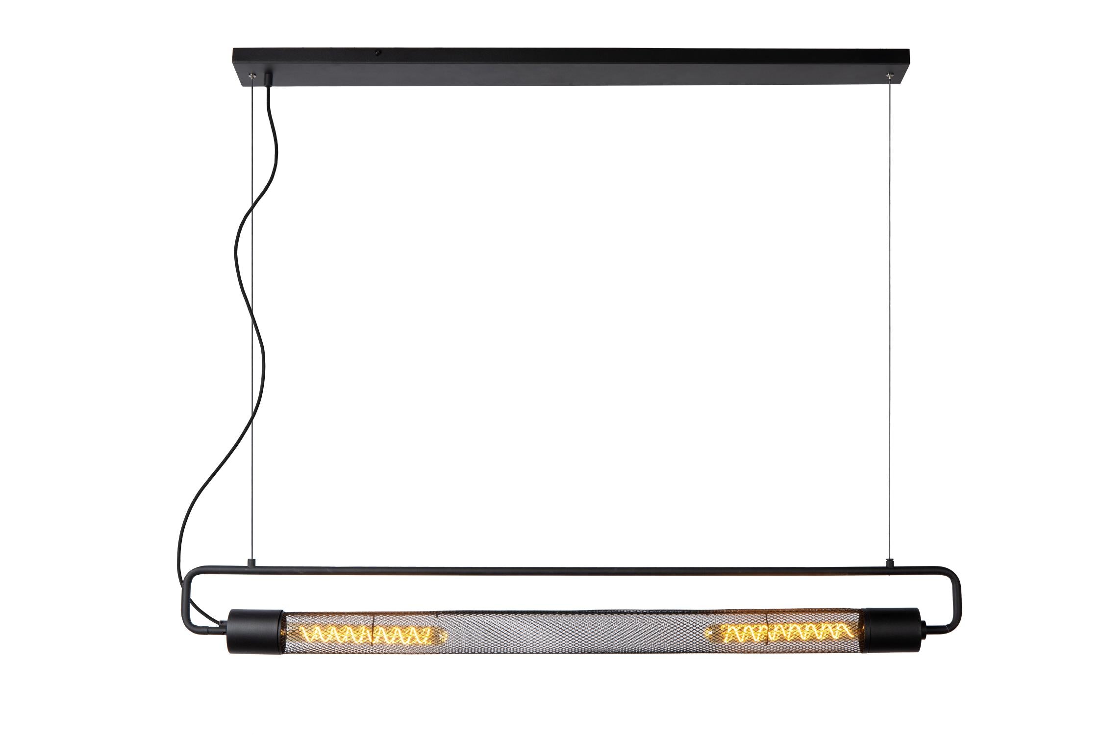 CALIXT - Pendant light - 2xE27 - Black