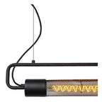 CALIXT - Pendant light - 2xE27 - Black