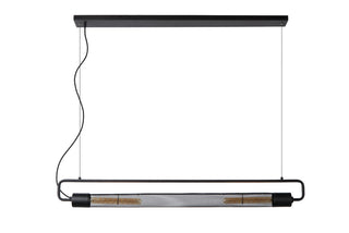CALIXT - Pendant light - 2xE27 - Black