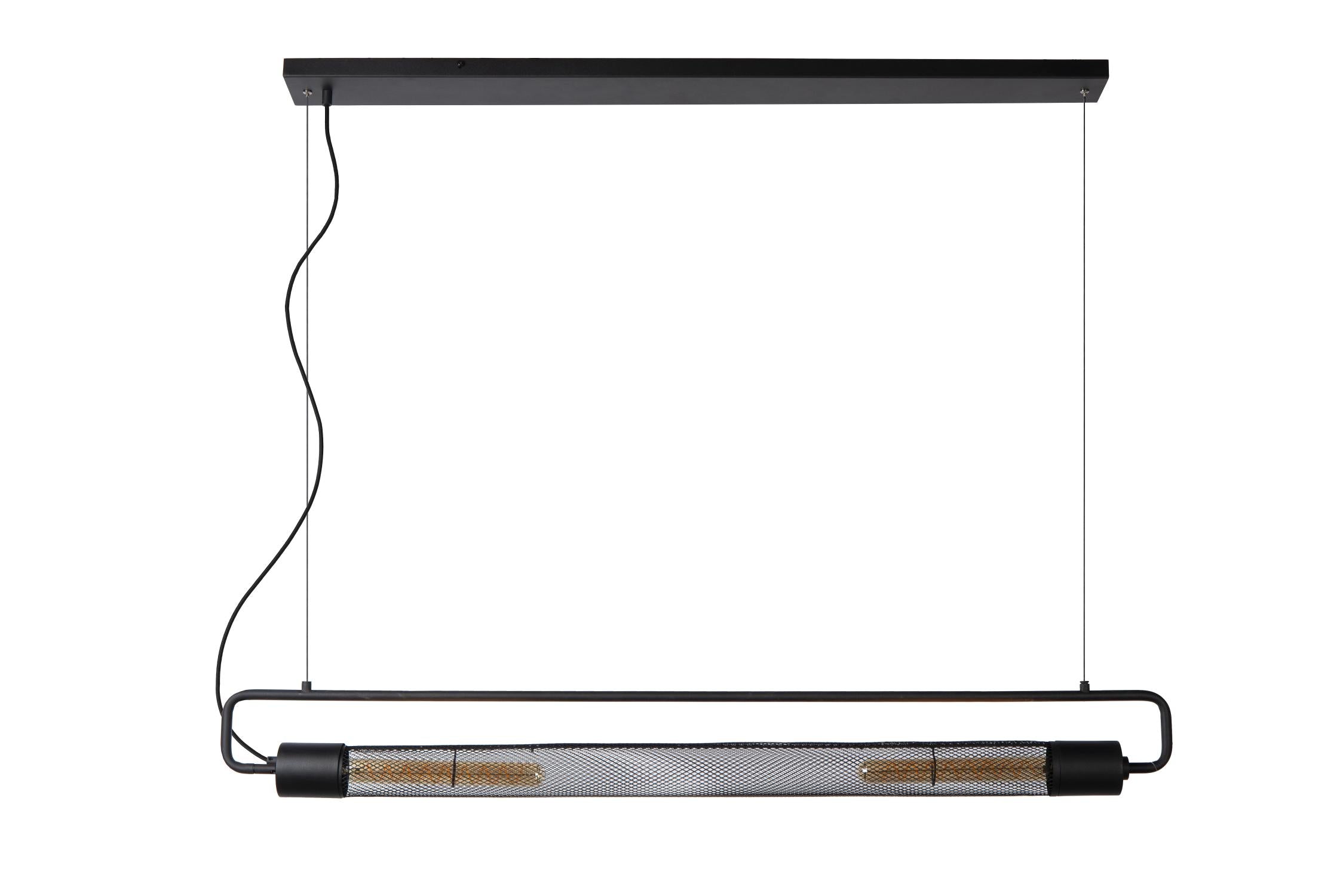 CALIXT - Pendant light - 2xE27 - Black