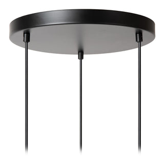 CHAYANNE - Hanglamp - Ø 30 cm - 3xE14 - Zwart