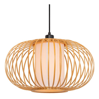 THULINE - Hanglamp - 3xE27 - Lichte houtlook | Essential