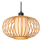 THULINE - Hanglamp - 3xE27 - Lichte houtlook | Essential